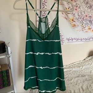 Racerback tie dye cami